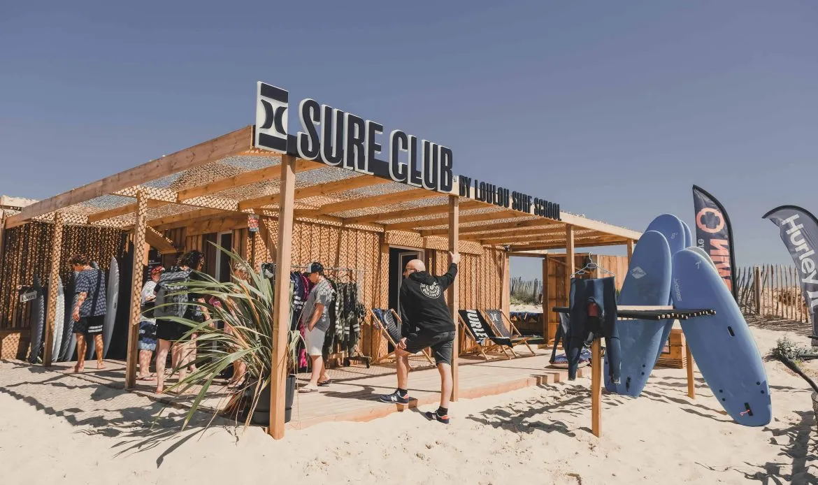 École de surf près de Seignosse - cours à Capbreton